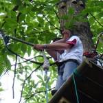 Le saut de Tarzan